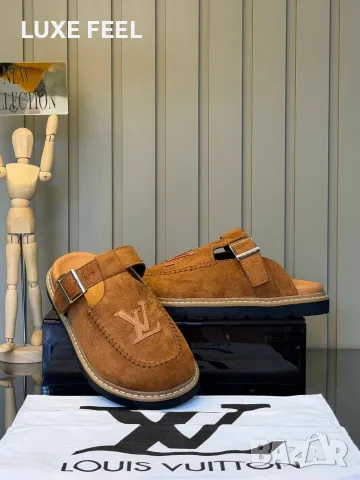 Louis Vuitton ⚜️Дамски Чехли 36-41н , снимка 2 - Чехли - 56010176