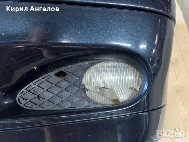 Предна броня за Mercedes C-class W203 преди фейс (цвят 189), снимка 9 - Части - 56144335