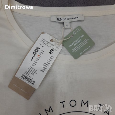 р-р S;L; XL  Tom Tailor тениска, снимка 6 - Тениски - 39610312