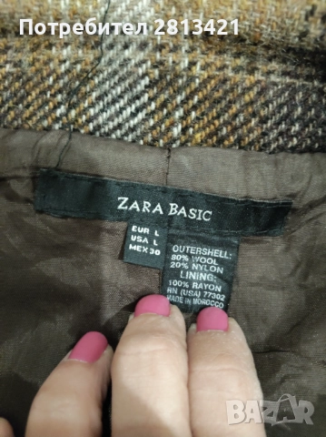 Дамски палта размер Л, снимка 3 - Палта, манта - 51979079