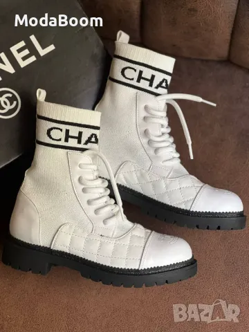 Ch🅰️nel дамски боти Различни цветове , снимка 7 - Дамски боти - 48452698