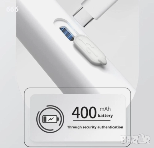 Преносима акумулаторна UV лампа за нокти, сушилня за нокти, LED, снимка 4 - Друга електроника - 51896953