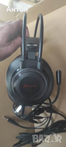 Гейминг слушалки Xtrike ME - GH-509, черни, снимка 2 - Слушалки за компютър - 54223752