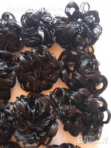 Ластици за коса, снимка 5 - Аксесоари за коса - 31479384