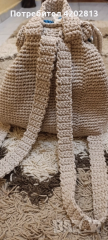 Ръчна изработка ранички и чанти , плетени на една кука , снимка 15 - Чанти - 51585090