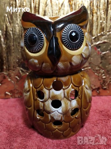 Порцеланова статуетка свещник