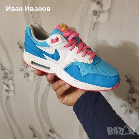  Nike Air Max 1  оригинални маратонки номер 38,5, снимка 6 - Маратонки - 39341633