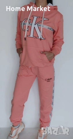 Дамски екип Внос от Турция Доставка до 3 дни с преглед и тест Материята е памук и еластан. Логото е 