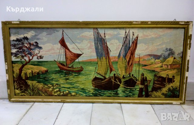 Разкошен Голям Гоблен в Рамка