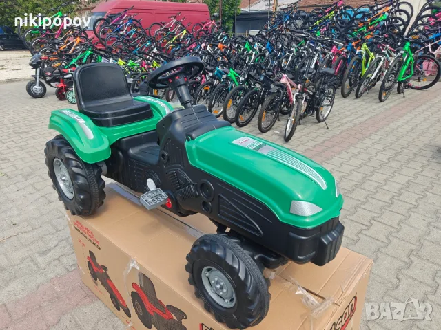 PILSAN Детски трактор MEGA зелен, снимка 4 - Детски велосипеди, триколки и коли - 55991106