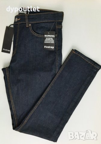 Firetrap - Мъжки дънки по тялото Skinny Fit, размер - 32W/"30, снимка 3 - Дънки - 39767318