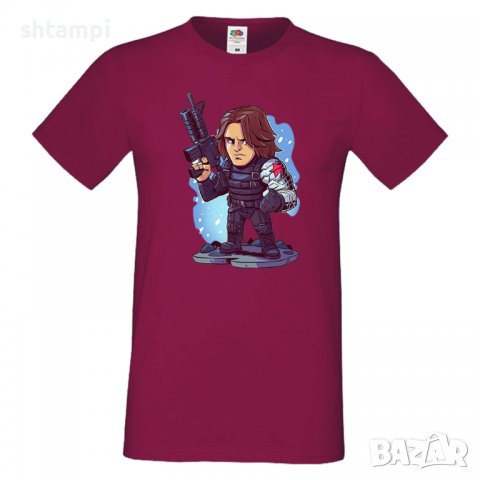 Мъжка тениска Marvel Winter Soldier  Игра,Изненада,Подарък,Геймър,, снимка 13 - Тениски - 36791855