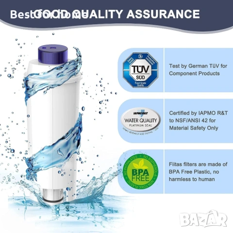 Филтри за кафемашина DeLonghi (Комплект) – Съвместими с Magnifica, ECAM, ETAM, Autentica, снимка 3 - Други - 53021065