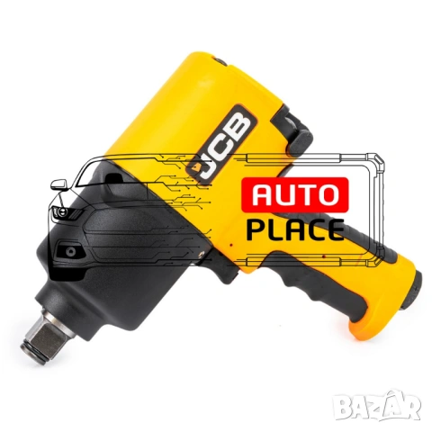 Пневматичен ударен гайковерт 3/4” 1800Nm JCB, снимка 5 - Други инструменти - 54048948