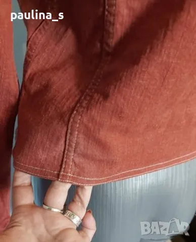 Два броя / Червено Дънково яке / Уникален Деним "Brooklin" и " Take two" / червено дънково яке , снимка 16 - Якета - 40689875