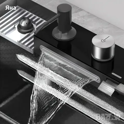 Модерна мултифункционална елегантна мивка от неръждаема стомана , снимка 2 - Мивки - 50168234