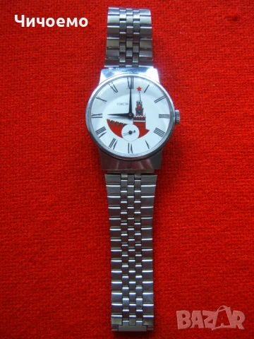 Рядък мъжки ръчен часовник ПОБЕДА  - Кремъл , снимка 6 - Мъжки - 50684538