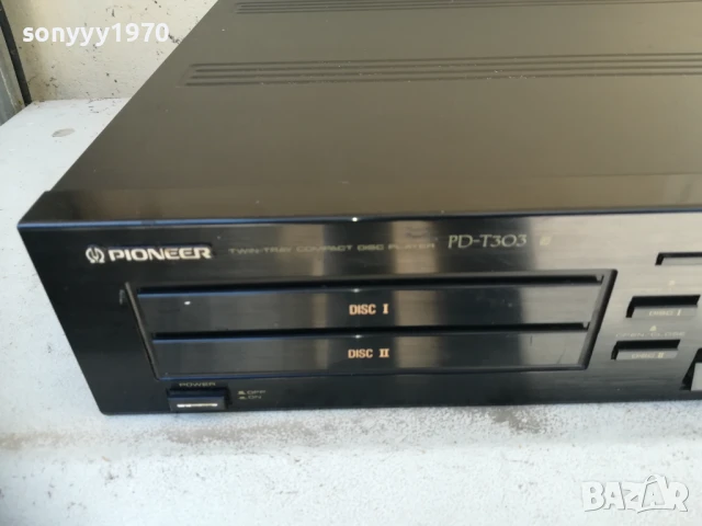 pioneer PD-T303 cd player-MADE IN JAPAN 2805251203, снимка 3 - CD дискове - 50455956