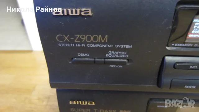 Класическа Midi HiFi стерео система Aiwa CX-Z900M, снимка 3 - Аудиосистеми - 55983126
