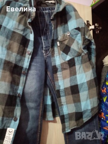 Нови панталон и риза, снимка 2 - Детски комплекти - 32076863