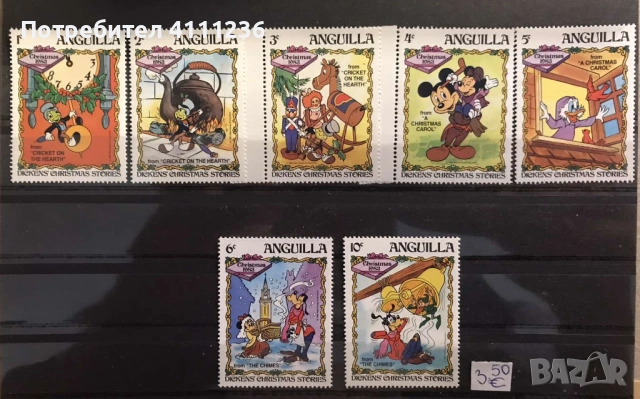 Светът на Дисни , снимка 8 - Филателия - 53965509