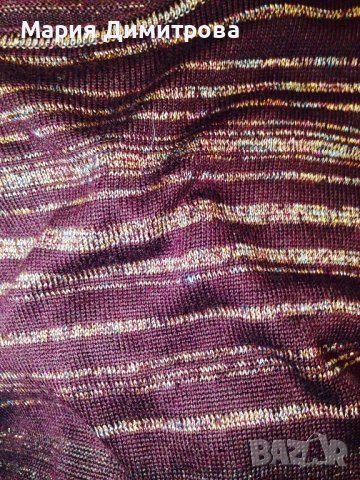 Красива рокля с бляскави асиметрични раета, снимка 13 - Рокли - 39193320