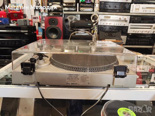 Грамофон Realistic LAB-395 Direct Drive В отлично техническо и визуално състояние., снимка 16 - Грамофони - 52752498