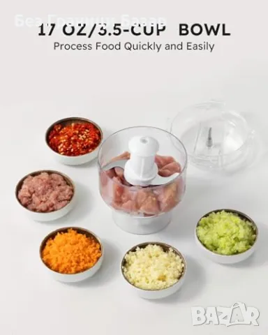 Нов 5 в 1 Неръждаем Блендер Кухненски Процесор 500W за Шейкове и Смути, снимка 5 - Блендери - 47269845