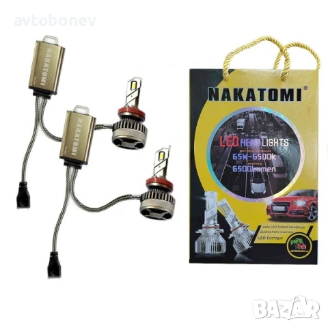 LED система NAKATOMI M5 - HIR2(9012) - 12-24V/65W-Canbus, комплект/2 бр./