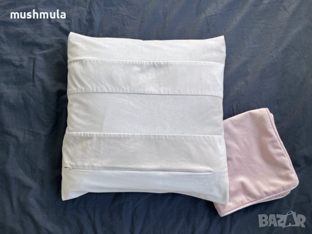 Декоративна възглавница 45 х 45 см с 2 калъфки, снимка 3 - Възглавници - 53151212