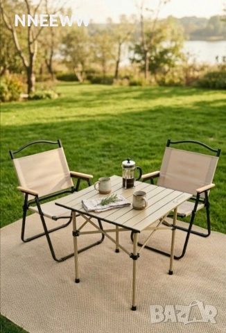комплект къмпинг маса и 2 стола