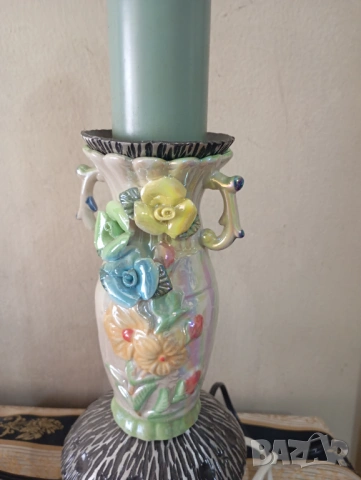 Чифт настолни лампи, снимка 2 - Настолни лампи - 54108711