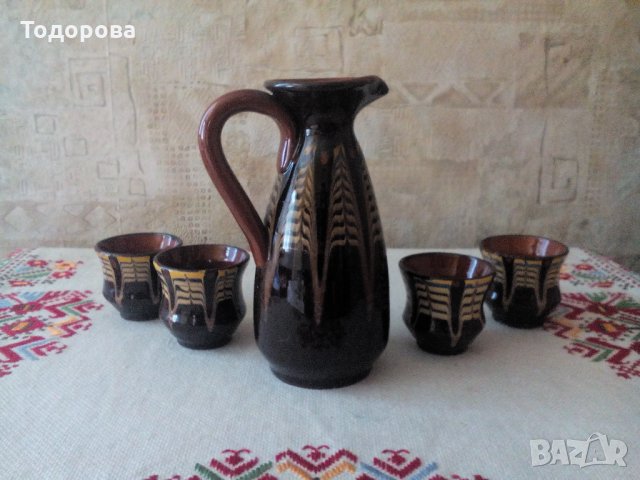 КЕРАМИЧНИ СЕРВИЗИ ЗА ГРЕЯНА РАКИЯ И КЕРАМИЧНИ СЪДОВЕ