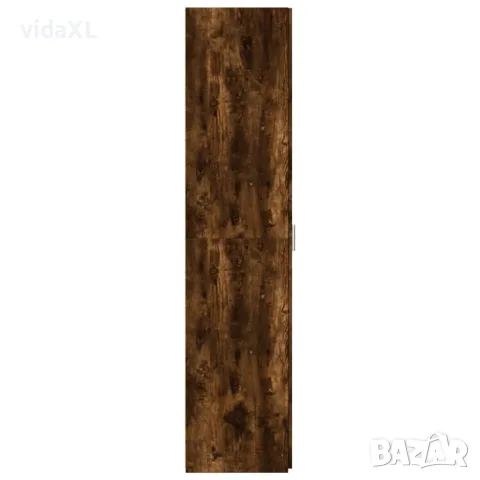 vidaXL Висок шкаф, опушен дъб, 40x42,5x185 см, инженерно дърво, снимка 5 - Бюфети - 56146871