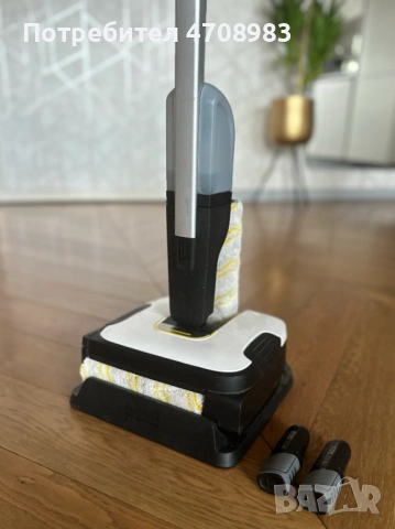 Уред за почистване на под Kärcher FC 2-4 Battery Set като нов + екстри