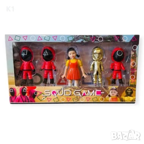 ПРОМО! Фигурки Squid Game/игра на Калмари/Squid Game mask/маски 