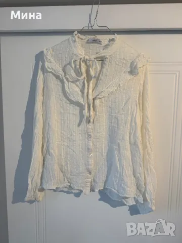 Бяла риза Mango размер М