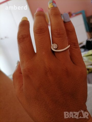 Уникален сребърен пръстен - модел R097, снимка 3 - Пръстени - 37249730