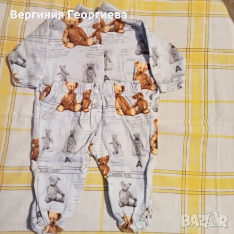 Бебешка пижама , снимка 3 - Бебешки пижами - 42453380