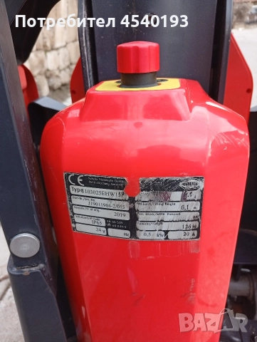 палетна количка , снимка 4 - Подемници - 52595594