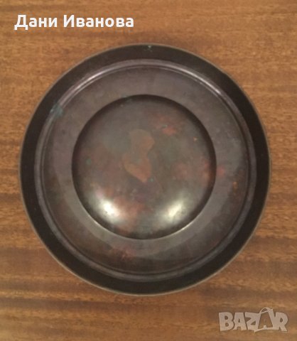 Пепелник от кована мед, снимка 3 - Други стоки за дома - 29874001