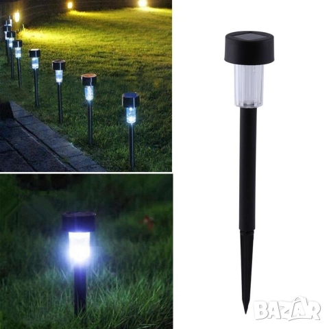 Комплект от 6 броя соларни градински LED лампи 