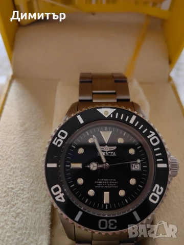 Invicta изцяло титаниев автомат на Seiko NH35A, снимка 2 - Мъжки - 51747594