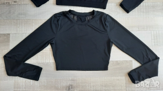 Два черни спортни топа, снимка 4 - Спортни екипи - 52172737