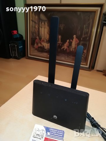 РУТЕР МТЕЛ HUAWEI 4G-A1 ROUTER//рутер мтел 2208211124, снимка 2 - Рутери - 33885704