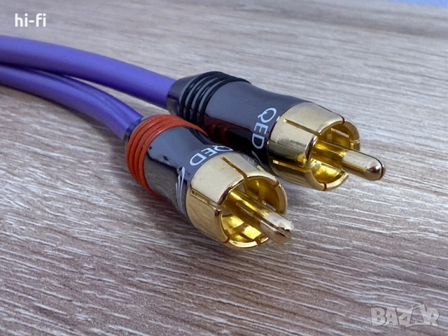 QED Qunex 1 RCA / Аудио кабели, снимка 9 - Ресийвъри, усилватели, смесителни пултове - 52545824