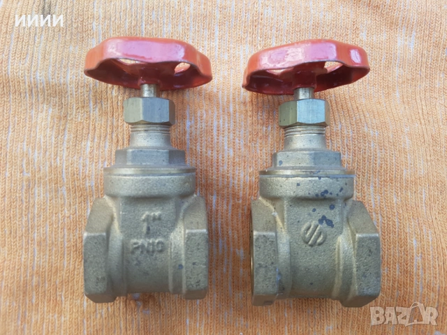 Спирателен кран 1 цол 2 бр
