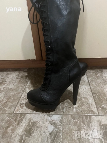 Естествена кожа, снимка 5 - Дамски боти - 52716864