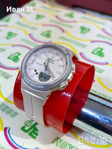 Дамски часовник Casio Baby g 100 SC, снимка 2 - Дамски - 52698235