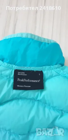 Peak Performance Helium Down Womens Vest Size M / L ОРИГИНАЛ! Дамски Пухен Елек!, снимка 15 - Елеци - 47346108